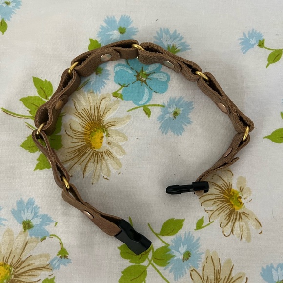 Handmade Genuine Leather Dog Collar - Picture 5 of 5